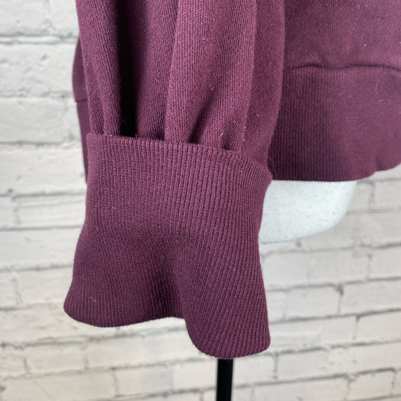Lauren Ralph Lauren Purple Hoodie Sweatshirt size Large - Picture 3 of 12